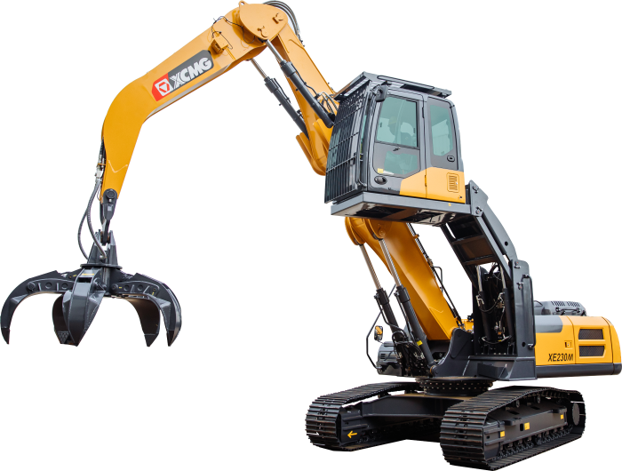 Экскаватор с грейферным захватом XCMG XE230M