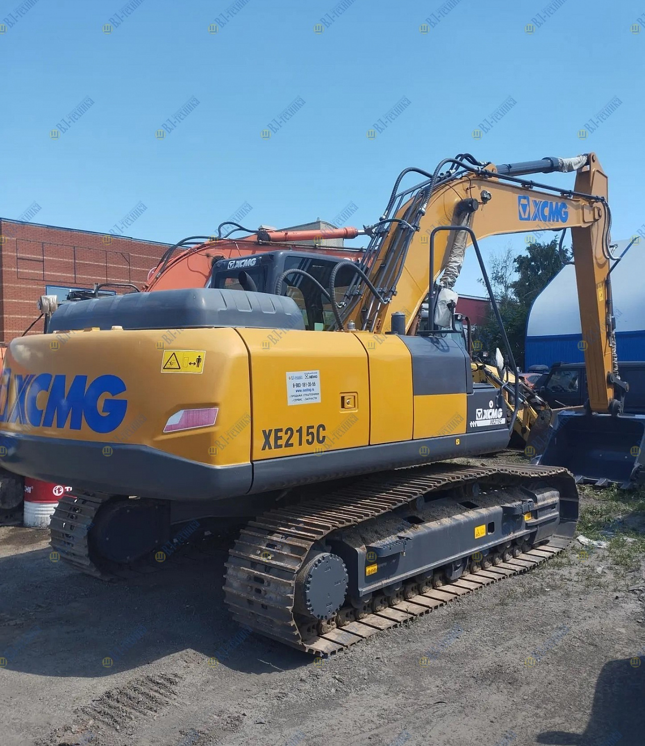 Передача клиенту гусеничного экскаватора XCMG XE215C  - 01.07.2026, г. Барнаул
